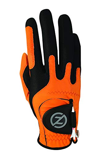 Zero Friction Men's Golf Gloves, Right Hand, One Size, Orange - //coolthings.us