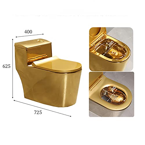Inodoro con descarga dual para hotel, altura universal, silencioso, sifónico, de cerámica para baño en casa, A- 350mm, B-350mm, B-400mm miniatura 3