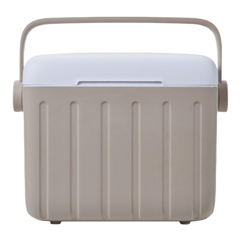 ALINUOYQ 6L Camping Cooler Box Insulated Ice Chest Portable Ice Bucket Outdoor Hard Cooler for Camping Picnic Beach Drink Beverage Fishing