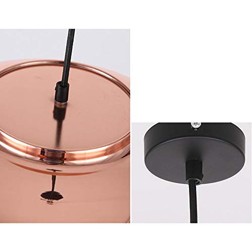 Lustre créatif 1 lumière à placage net pour éclairage de cuisine