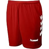 Hummel - Short CHEVRON Rouge / Blanc Taille - M