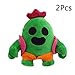 Produktbild NYTN 20Cm Anime Spielmodell Puppe Plüsch Ausgestopft Spielzeug Kaktus Soft Stuffed Toys Für Kinder Kinder 20cm/ Grün