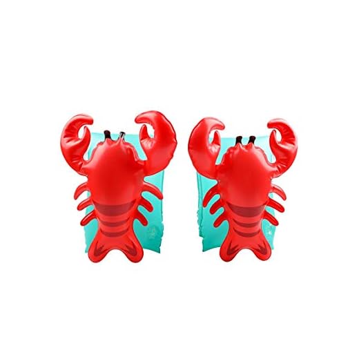 Manguitos Hinchables 3-6 Años, Para Piscina Y Playa - Langosta