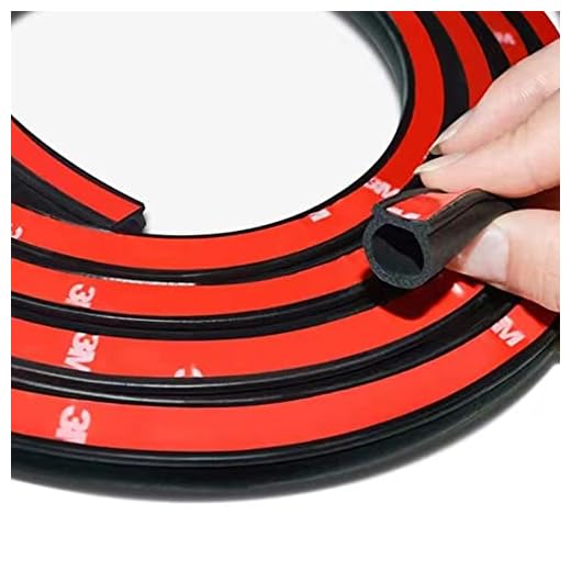 Universal Rubber Car Auto Door Seal Weather Stripping,D-Shape Hollow Door Weatherstrip,Self Adhesive Automotive Window Door Soundproofing Door Seal for Car Truck Motor Door Cover Trunk(9.84 FT)
