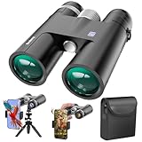 18x50 HD Binoculars for Adults with Upgraded Phone Adapter, Tripod and Tripod Adapter - High Powered with Super Bright and Large View for Bird Watching,Hunting,Travel