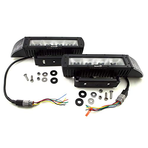 Snow Plow, Universal Heated LED truck Lights, Boss Western, Snow Dogg Buyers, Part# MS13001
