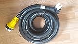 TruePower 6/3+8/1 36 foot 50 amp RV Power Cord w/Twist Lock Locking Connector