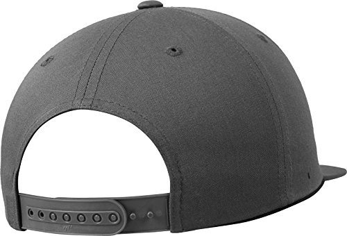 Casquette snapback unstructured 5-panel Flexfit ajustable rétro noire pour homme - 4