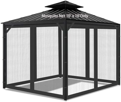 Gazebo Universal Replacement Mosquito Netting, 10