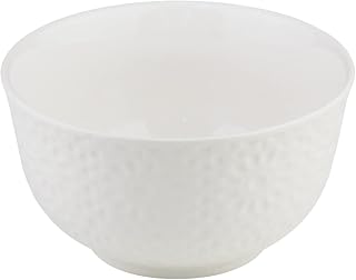 Lyor BOWL DE PORCELANA NEW BONE GARDEN BRANCO 12x6,5cm