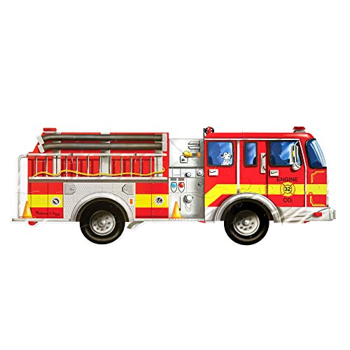 Melissa & Doug riesiges Feuerwehrautobodenpuzzle