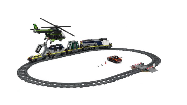Watch LEGO City Trains Police Train Heist 60508 360 Spin on Amazon