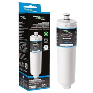 FilterLogic FFL-111B | Water Filter compatible with 3M CS-52 for Bosch, Siemens, Neff Refrigerator Filter System 00576336, 576336, 00640565, 640565, CS-452, CS-451, CS-51