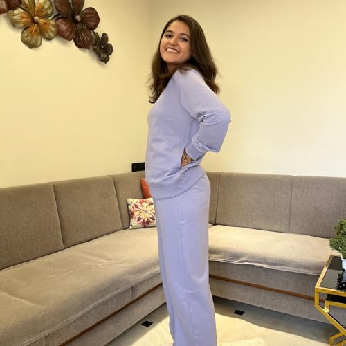 Image of Women's Co-Ord Set Relaxed Fit for Women | Two Piece Suit Top & Pant| Full Sleeve Cord Dress for Women | Casual Wear Co-ord Set for Women