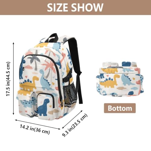 Mochilas de playa con dinosaurios divertidas para adolescentes 3