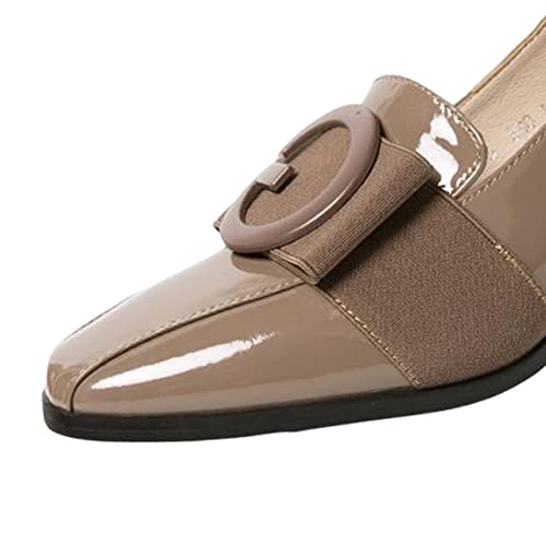 Chaussures talon bas bloc idéales pour le travail et les fêtes