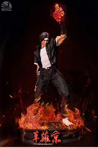 ザ・キング・オブ・ファイターズ 草薙京 フィギュア 海外INIFINITYスタジオ 品 塗装済み完成品1/4