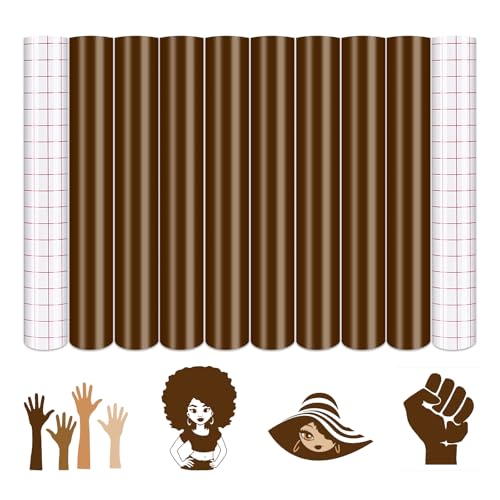 Tintnut Skin Color Permanent Vinyl - 8 Sheets 12