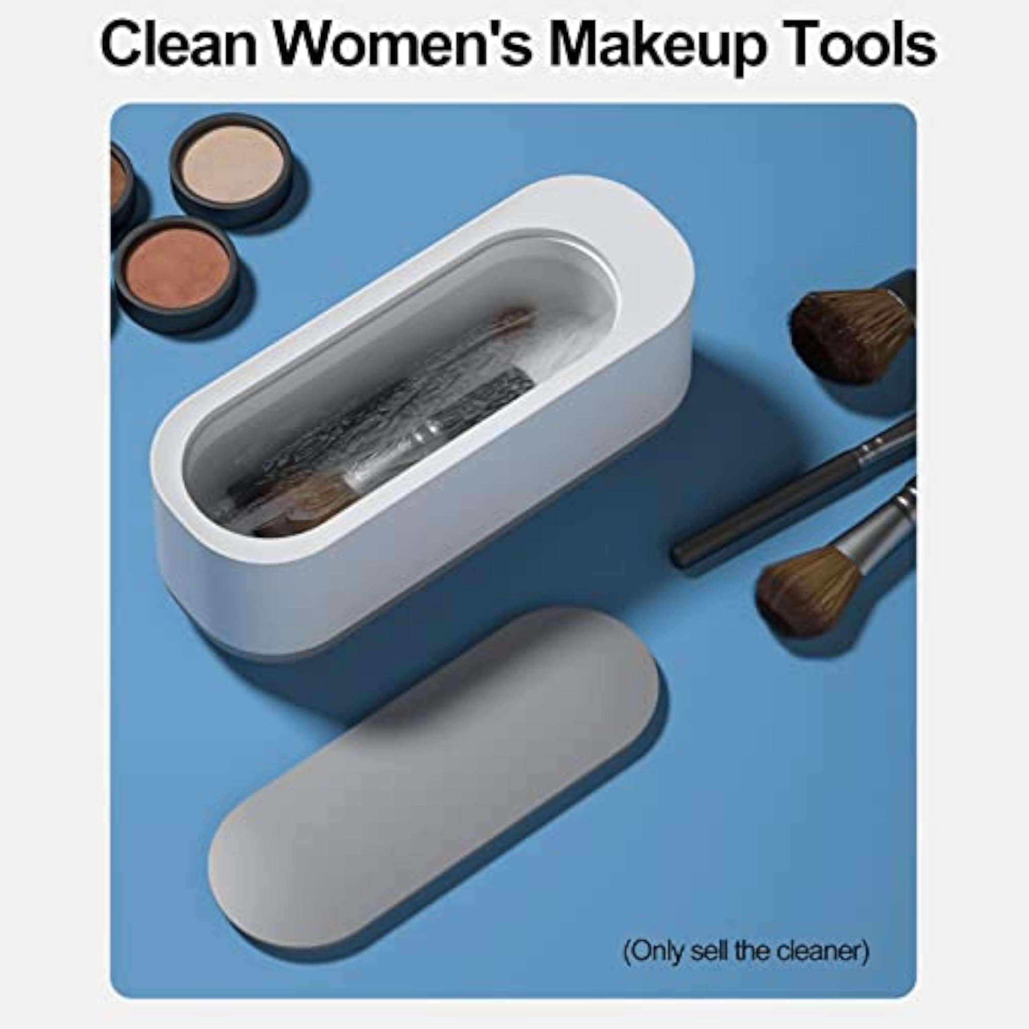 Mini Jewelry Cleaner, 300ml Portable Professional Cleaning Machine