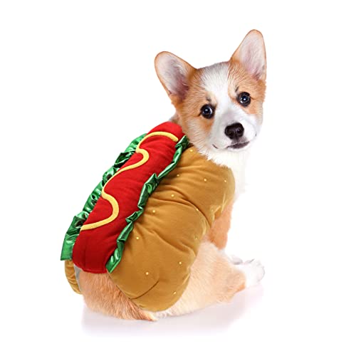 Disfraz Hotdog para Perro Talla XS