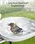 HARYMOR Bird Bath with Camera, Automatic Water Flowing, 2K Bird Camera Captures Bird Activity, Arrival Alerts, Smart AI Identifies Species, Live Video, Solar-Powered, Unheated—Enjoy Watching Birds