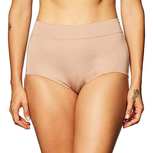 Image of Warner's Women's No Pinching No Problems Hi Cut Brief Panty