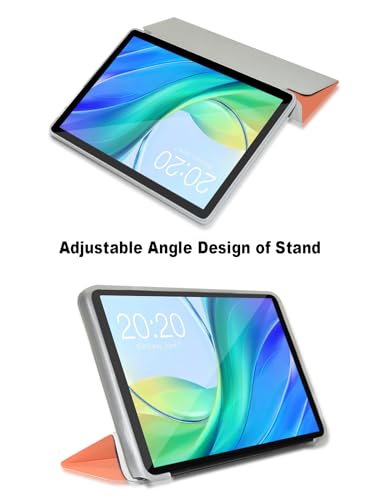Case for Teclast M50 HD, 10.1 inch, Smart Case Cover for Teclast M50 HD with Multi-Viewing Angles, Comprehensive Protection. (Orange) - Image 3