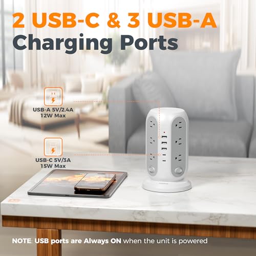 Power Tower Station for Home