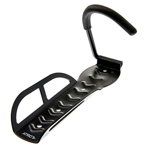 Suporte de Parede Atrio para Bicicleta, Capacidade até 20Kg, com Gancho Acolchoado