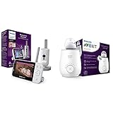Produkt 1: Elterneinheit mit bis zu 400 Metern Reichweite zu Hause, Baby Monitor+ App mit unbegrenzter Reichweite