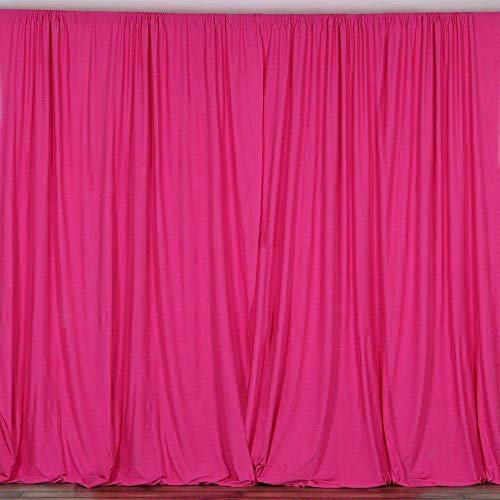 AK TRADING CO. 10 feet x 10 feet Polyester Backdrop Drapes Curtains Panels