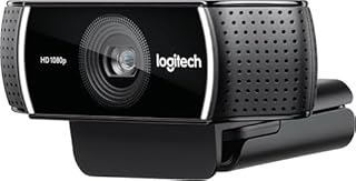 Logitech Webcam C922 Pro Stream, HD 1080p / 30fps ou HD 720p / 60fps Hyperfast, Audio stéréo, Correction de la lumière HD, Autofocus, pour Youtube, Twitch, XSplit, PC/Mac/Laptop/Macbook/Tablet