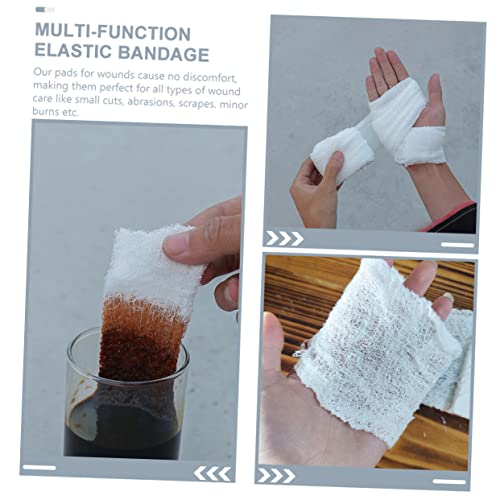 4pcs Breathable Wound Dressing Wrap for Wound Care Maximum Absorbency Arm Wrist Foot Ankle Knee Elbow miniatura 3