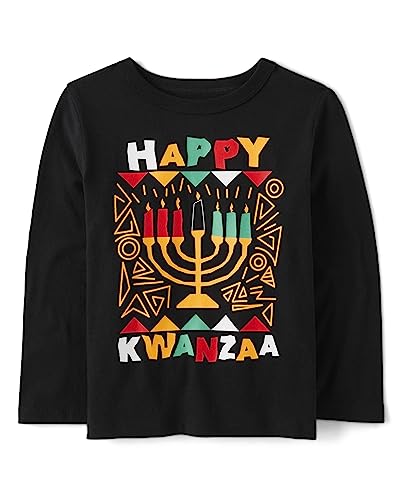 Image of The Children's Place Unisex-Baby and Toddler All Holidays Long Sleeve Graphic T-Shirts