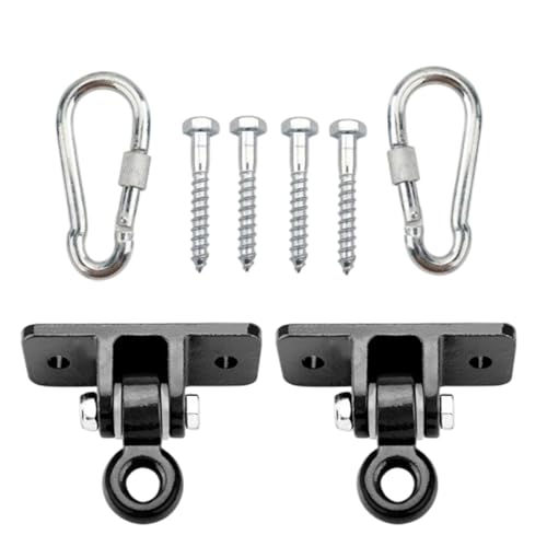 Generisch Base de de Metal – 2 Piezas de Acero Inoxidable Resistente para hamacas y Sacos de Boxeo, Ideal para Parques, terrazas, porches, Interiores, Exteriores y Zonas de Juego
