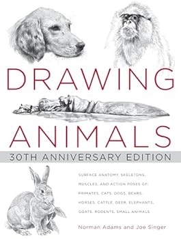 Paperback Drawing Animals: 30th Anniversary Edition Book