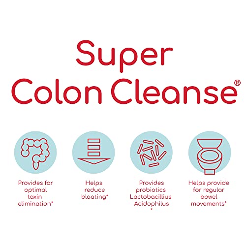 Health Plus Super Colon Cleanse: 10-Day Cleanse, 240 Capsules, 6 Cleanses #TOP2