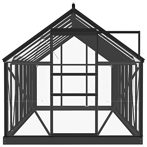 Produktbild von Festnight Gewächshaus 4,5m² - Gartenhaus Mit Stahlfundament 300x150x200cm