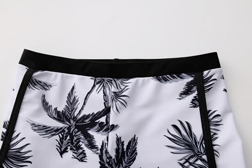 Image of Girls 3 Piece Bikini Bathing Suit Teen Girls Swimwear Sport Swimsuits with Shorts 9-16T