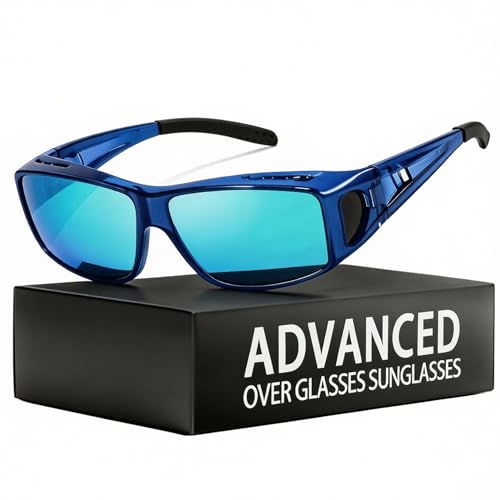 Myiaur Over Glasses Sunglasses for Men Women Polarised UV400 Protection