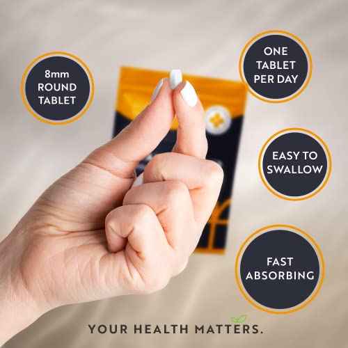 Vitamin D3 4000 iu & Vitamin K2 100μg (MK7) – 180 Vegetarian Tablets – 6 Month Supply - High Strength Vitamin D Supplement for Bones, Muscles & Immune System – Nutravita - Image 6