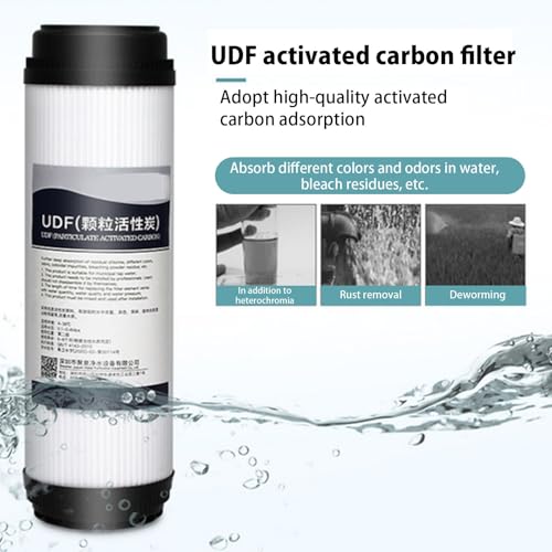 Filtres osmose inverse 10 pouces élimination chlore et sédiments eau robinet - 5