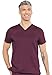 Med Couture Men’s Scrub Set V-Neck Top MC7477 & Straight Leg Pant with Ultra Soft, 2-Way Stretch, Easy Care Fabric MC7779, Wine, XL Top/XL Pant