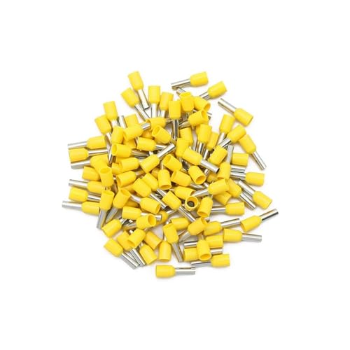 E0510 bornier à virole isolé jaune pour sertissage de câble électrique par lot de 1000 pièces