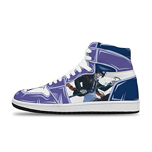 Chaussures de course Anime Boy respirantes à lacets confortables pour le sport