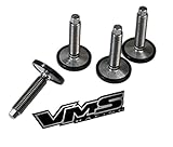VMS RACING 14-18 STAINLESS STEEL LOWERING KIT Bolts Compatible with Chevy Chevrolet CORVETTE Stingray C7 Front and Rear (set of 4) 2014-2018