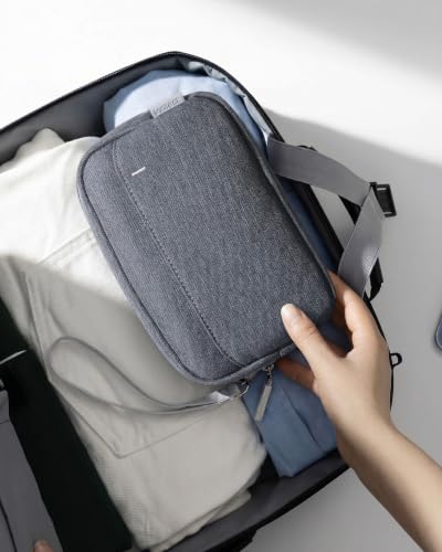 Inateck Kabeltasche Elektronik Organizer, Spritzwasserfester Zubehör Tasche – Ansicht 5