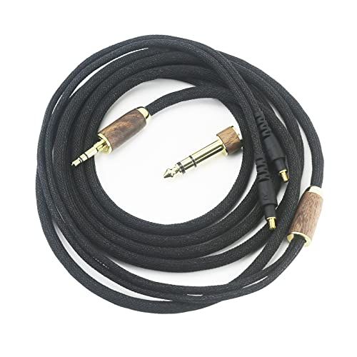 Câble audio de rechange pour Audio-Technica ATH-MSR7b en bois noyer - 3