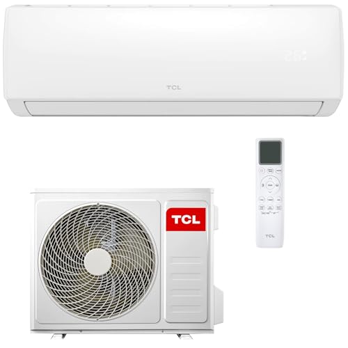 TCL Split Klimaanlage 18000BTU Elite XA73 für Räume bis zu 60m² mit Eco und Turbomodus, 4-Wege-Luftstrom, Kühlen, Heizen, Entfeuchten