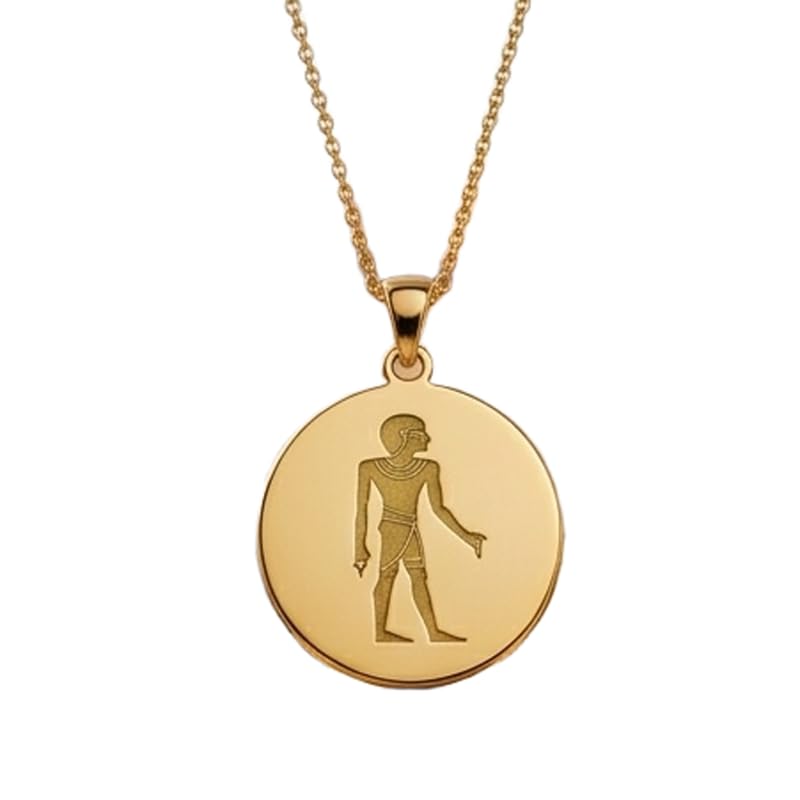 Collier silhouette royale en argent 925 doré à l'or fin